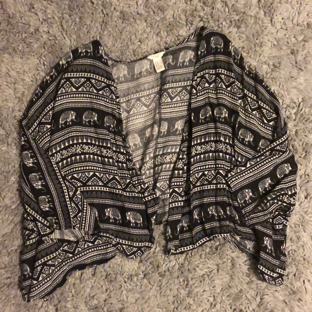 Forever 21 elephant shawl
